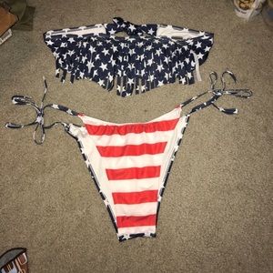 Gorgeous USA bathing suit